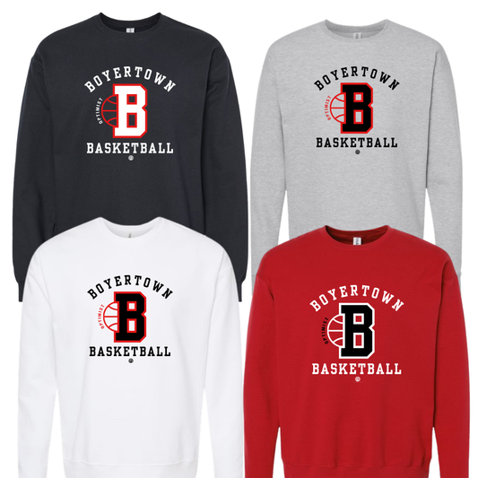 Boyertown Unisex Crewneck Sweatshirt Swoosh
