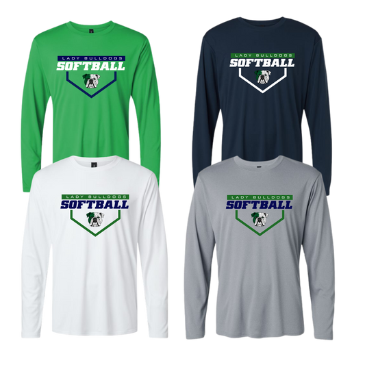 Lady Bulldogs Unisex Long Sleeve Performance Tee - Ultra