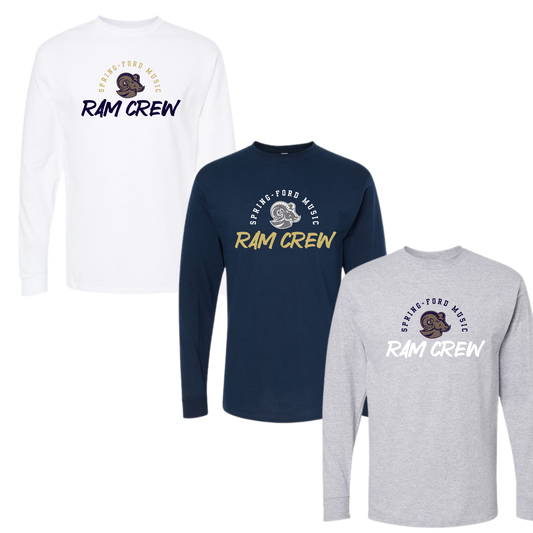 SF Music Unisex LS Tee - Ram Crew