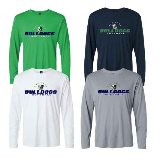 Lady Bulldogs Unisex Long Sleeve Performance Tee - Showdown