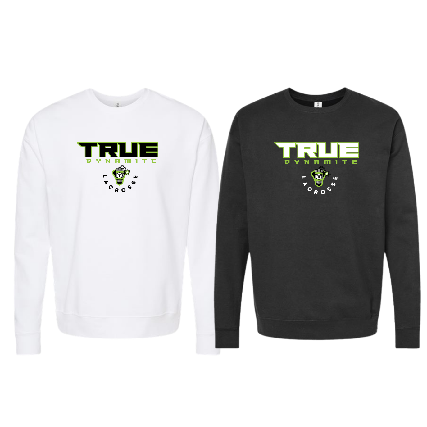 True Dynamite Unisex Crewneck Sweatshirt Crease