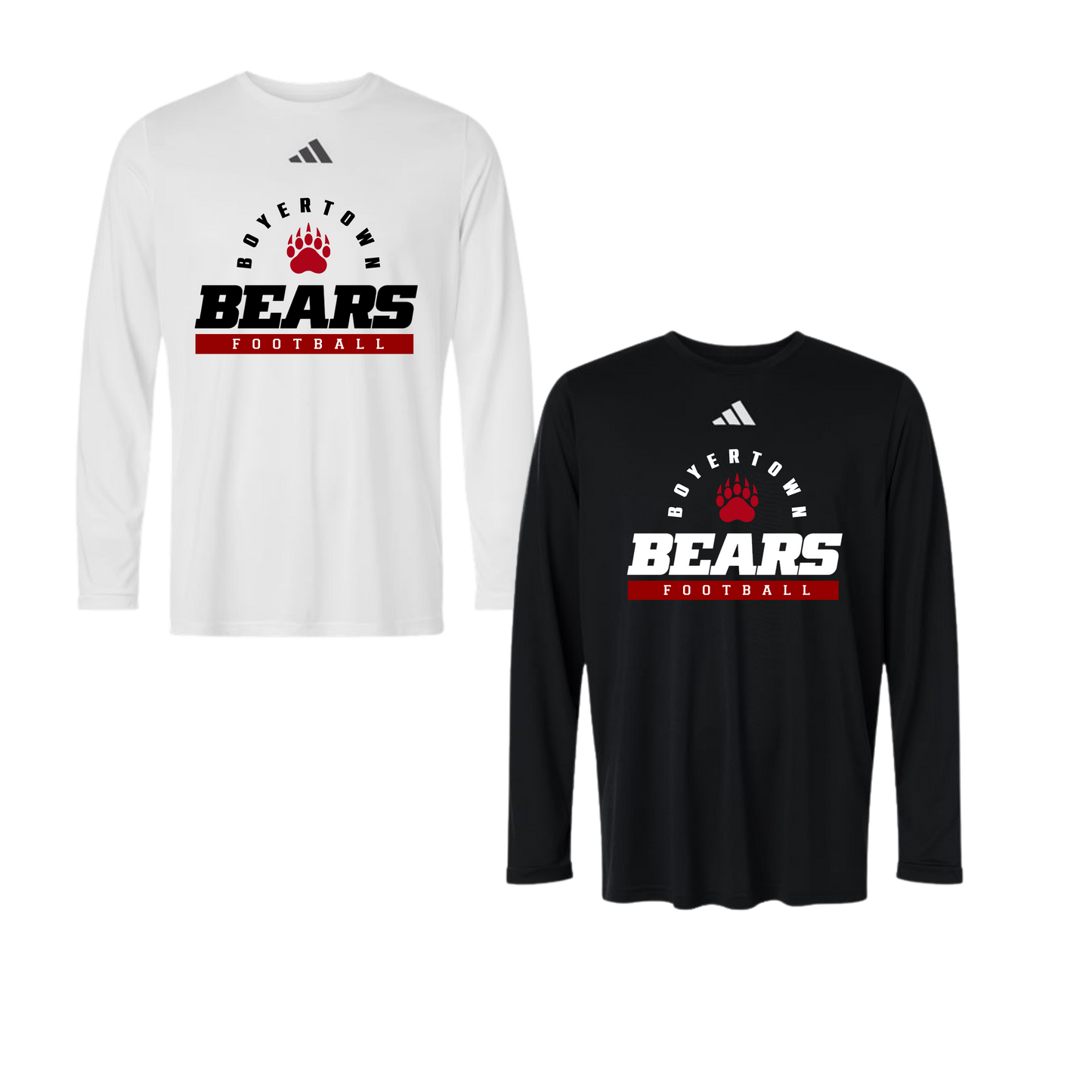 Bears Football 26 - Unisex Adidas Pregame Performance LS Tee - Hometown
