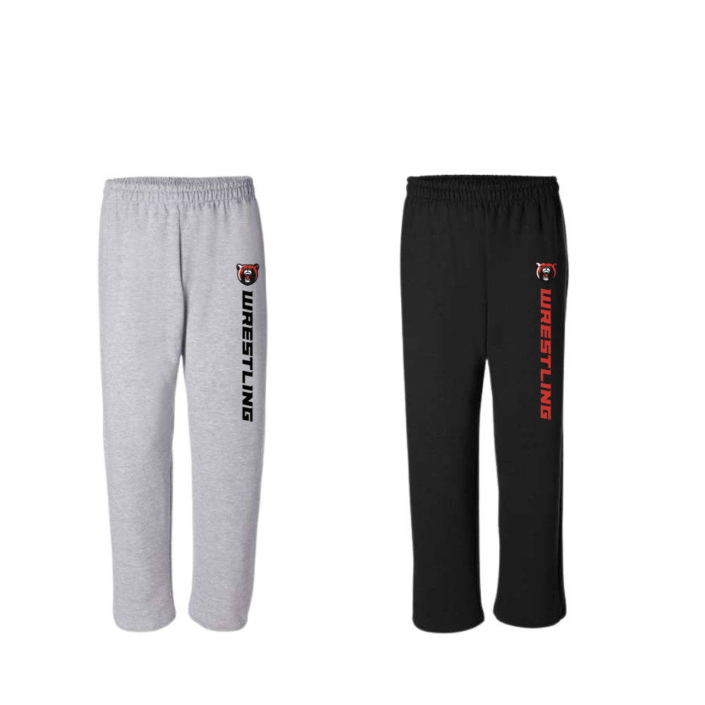 Boyertown Wrestling Unisex Open Bottom Sweatpants
