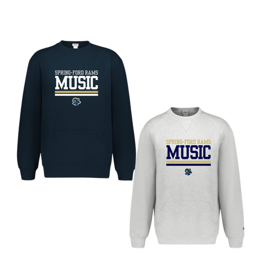 SF Music Atlhletic Crew With Front Pockets - Campus