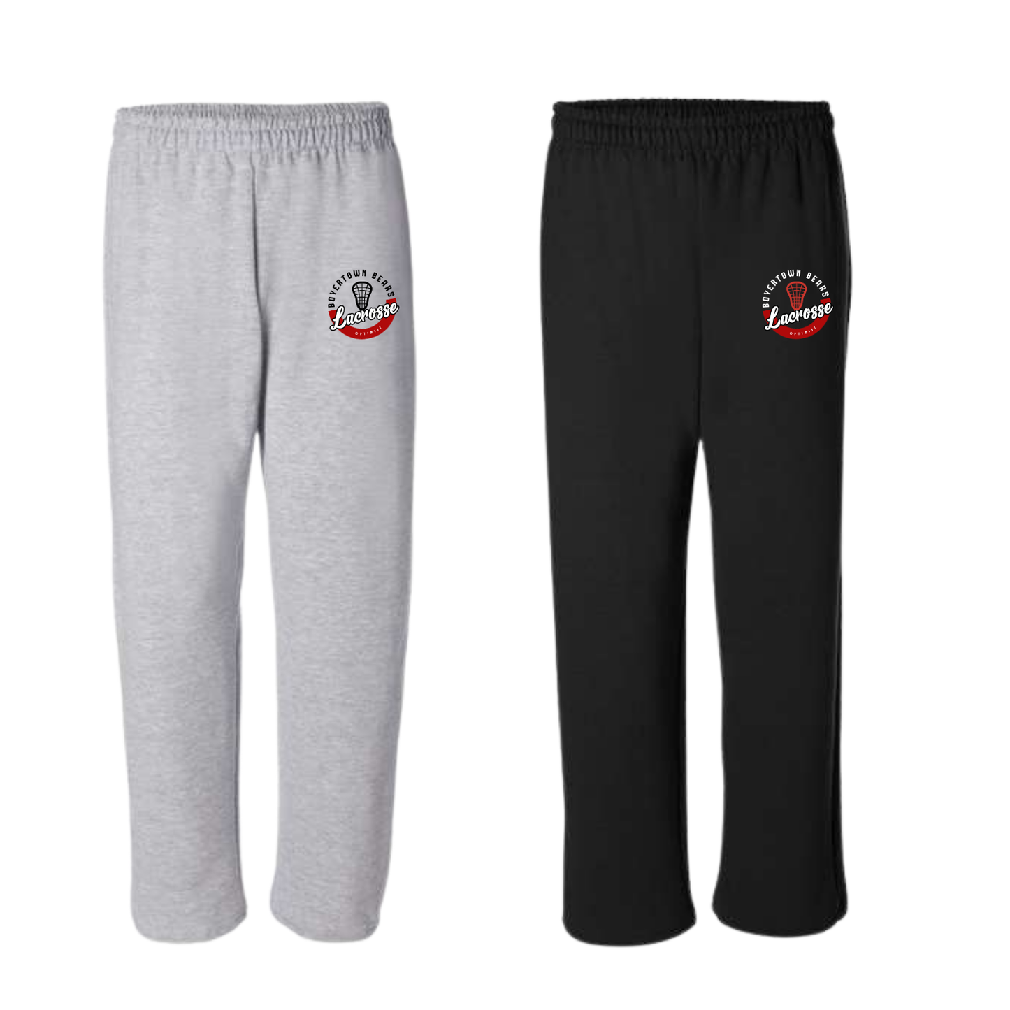 BOLT Lacrosse Unisex Open Bottom Sweatpants Circle