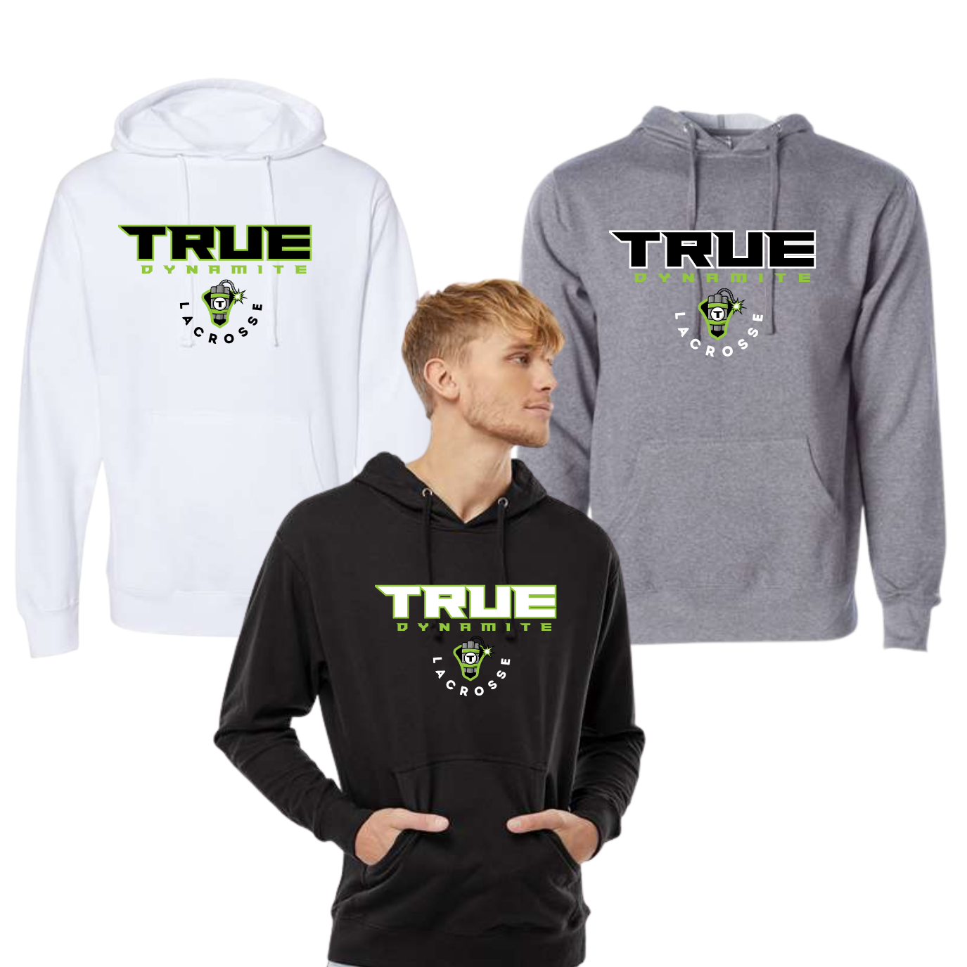 True Dynamite Unisex Hoodie Crease