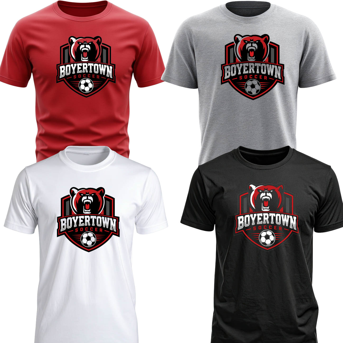 Boyertown Boys Soccer Unisex Tee - Icon