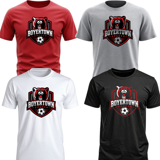 Boyertown Boys Soccer Unisex Tee - Icon