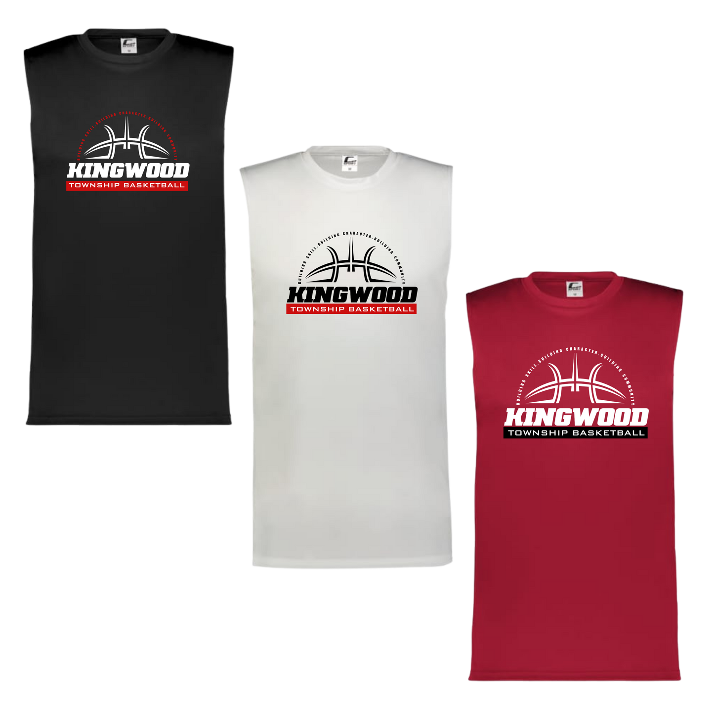 KW Township Basketball Sleeveless Training Tee - Classic