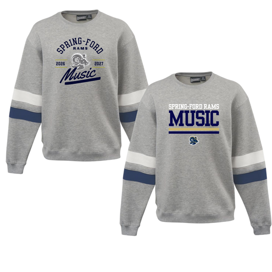 SF Music Varsity Style Crewneck