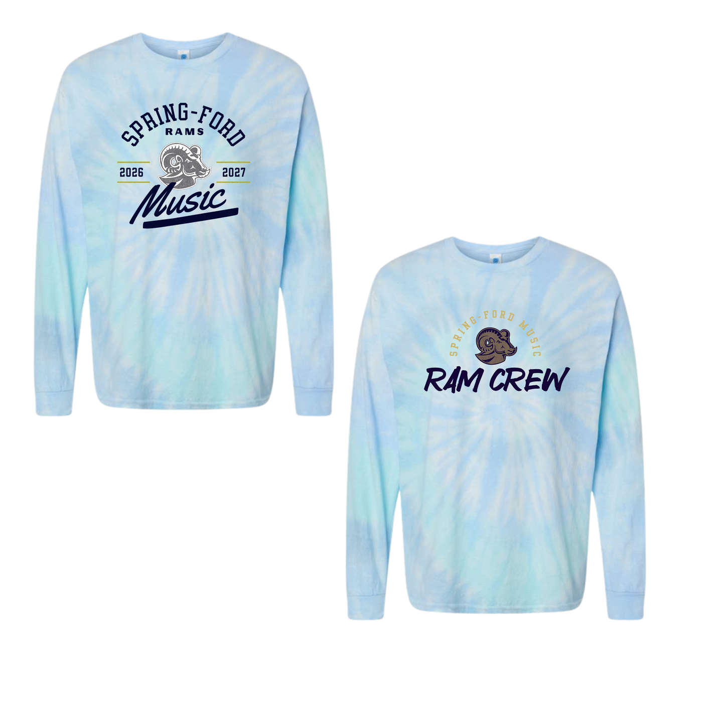 SF Music LS Tie Dye