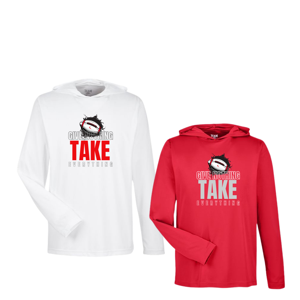 CYFO LS Performance Tee W/Hood Take Everything