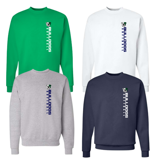 Lady Bulldogs Unisex Crewneck - Vertical