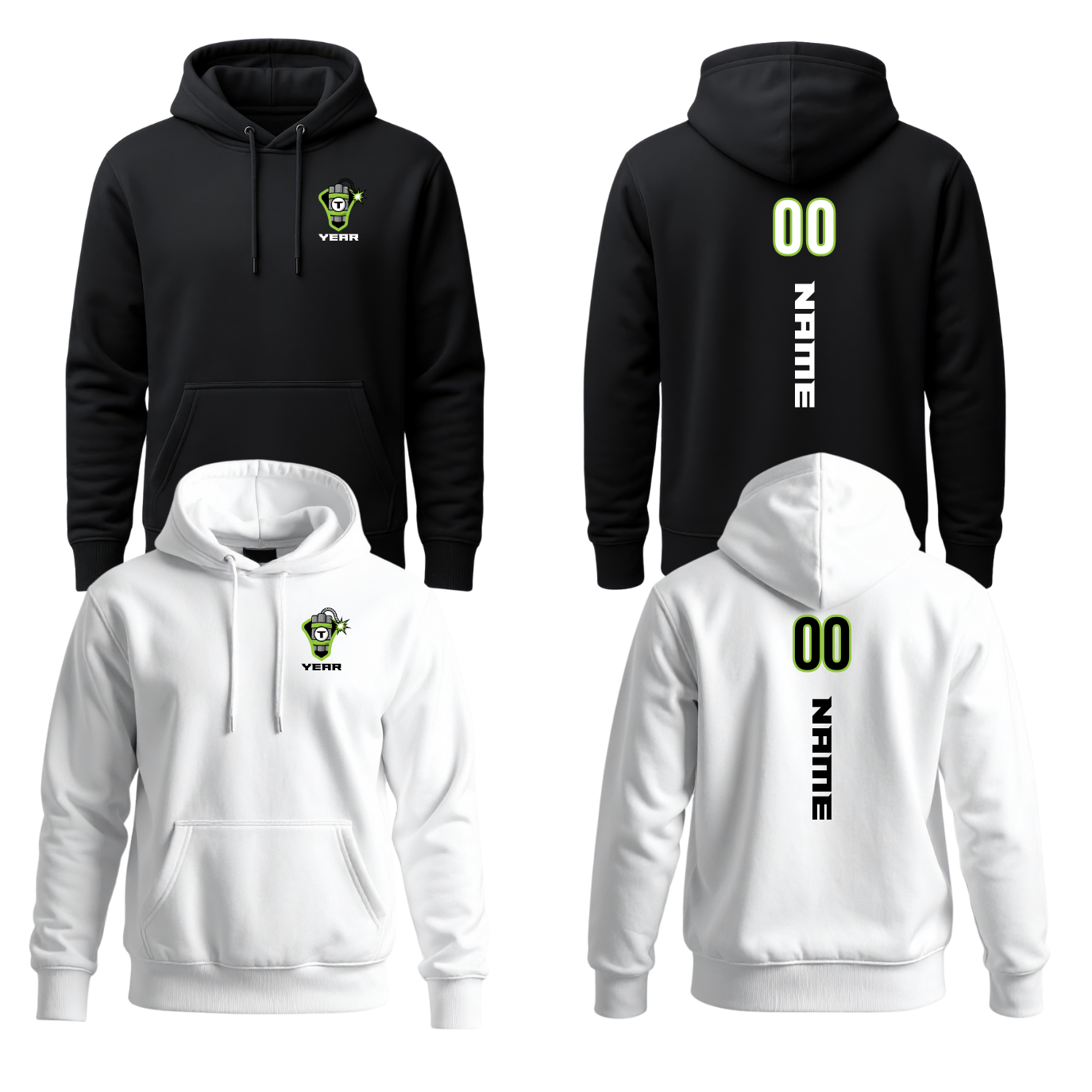 True Dynamite Unisex Hoodie Custom NAME/NUMBER/YEAR