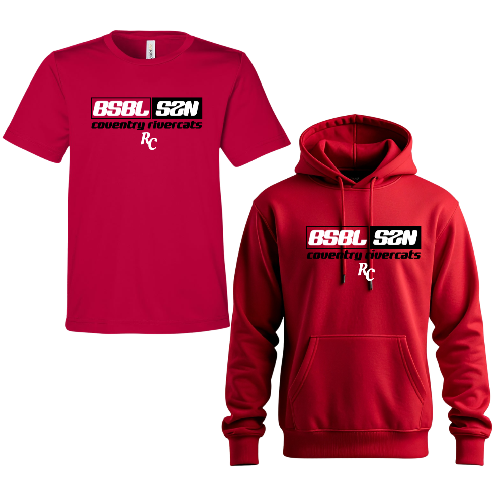 Rivercats BSBL SZN Hoodie Or Performance Tee