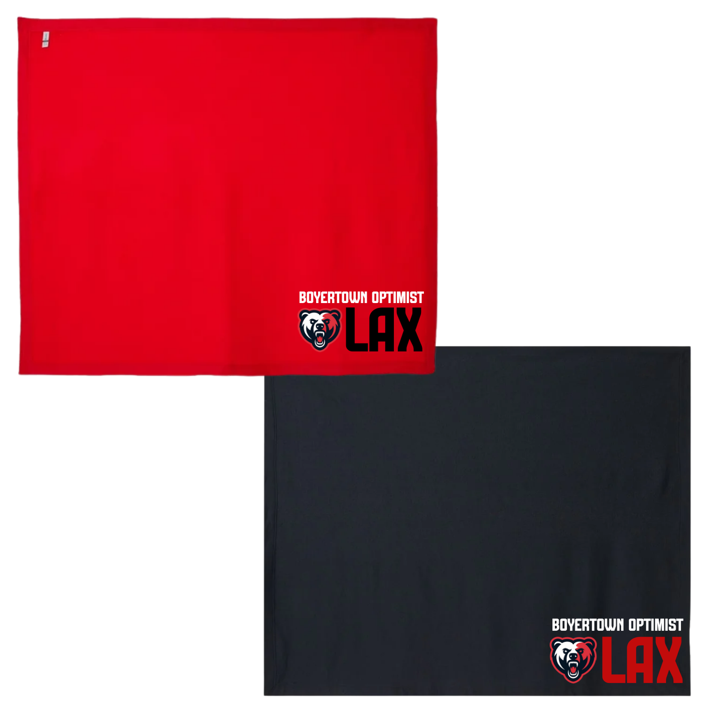 BOLT LAX Gildan Fleece 50x60 Blanket