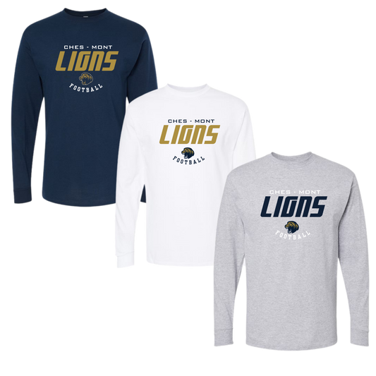 CMC Lions Unisex Long Sleeve Tee Sweep