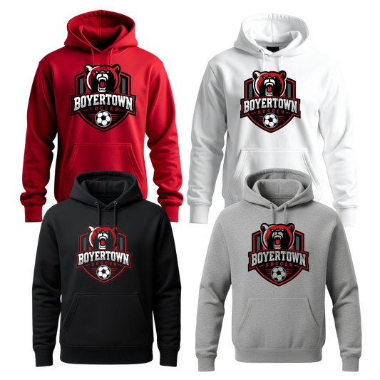 Boyertown Boys Soccer Unisex Hoodie - Icon