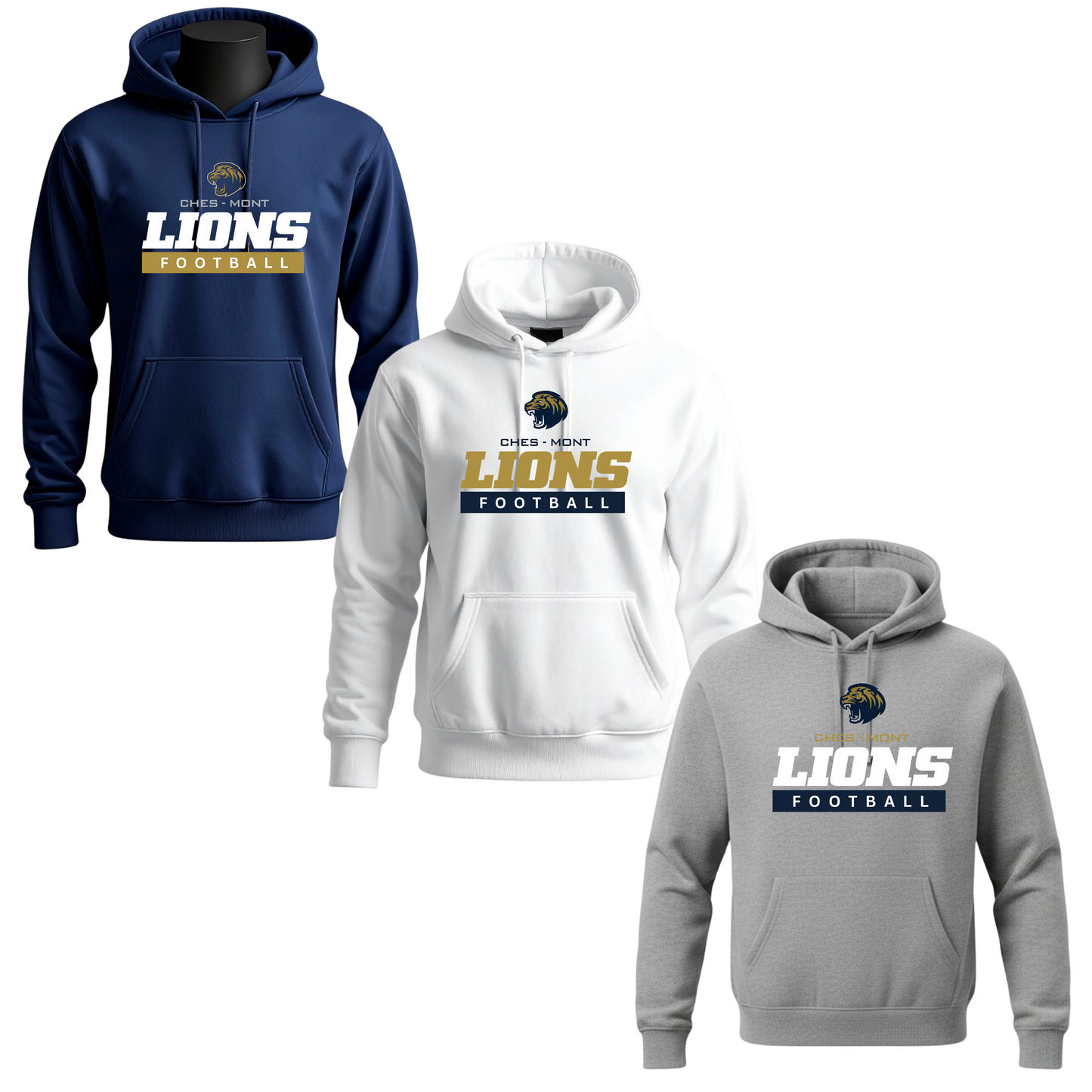 CMC Lions Unisex Hoodie - Iconic