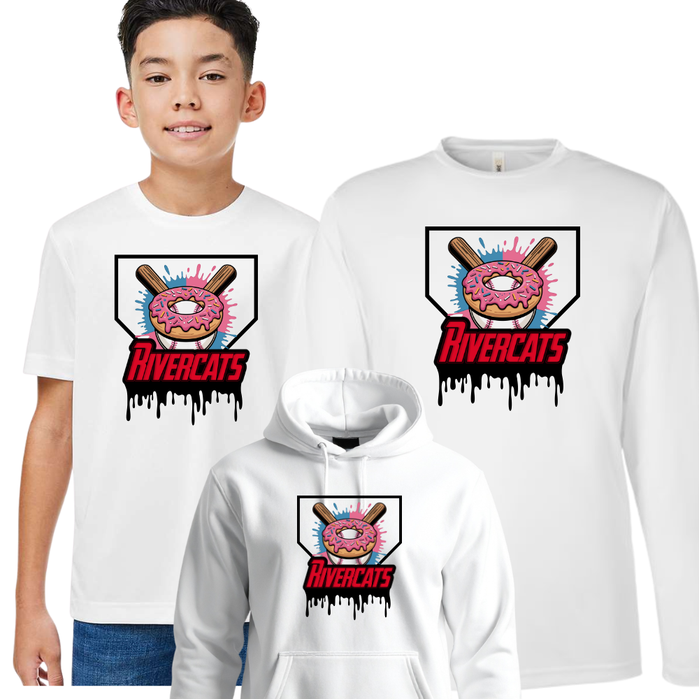 Rivercats Sublimated Donuts & Homeplate