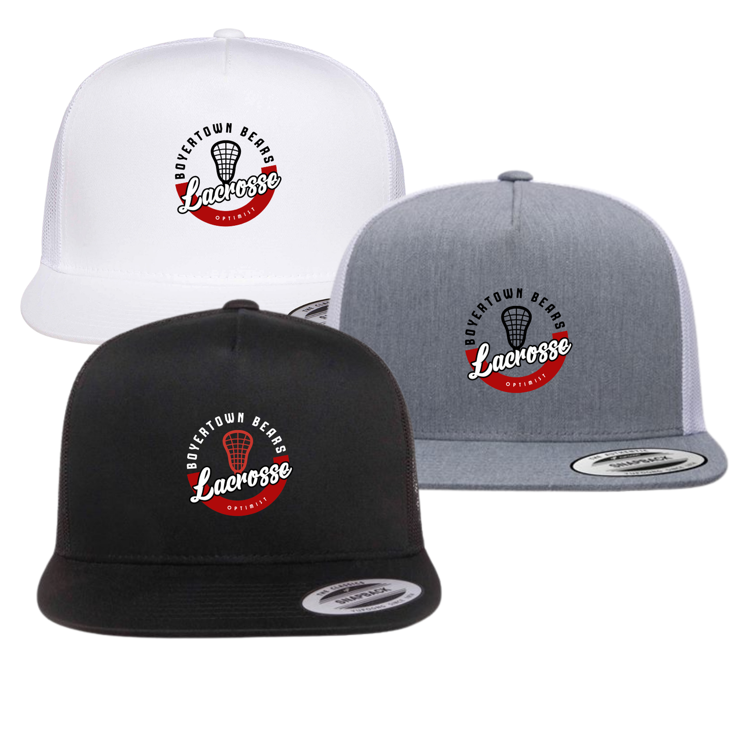 BOLT LAX Trucker Snapback Style Hat