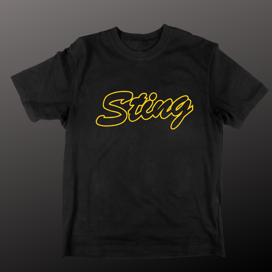 Sting Softball Script Unisex Tee