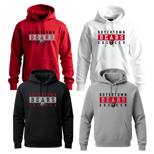 Boyertown Boys Soccer Unisex Hoodie - Striker