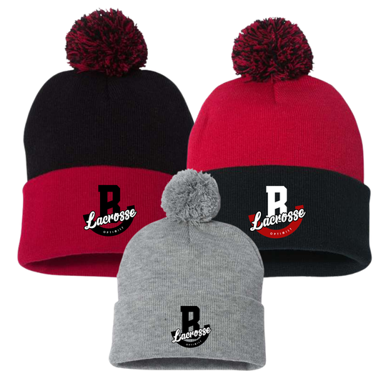 BOLT LAX Gameday Pom Pom Beanie