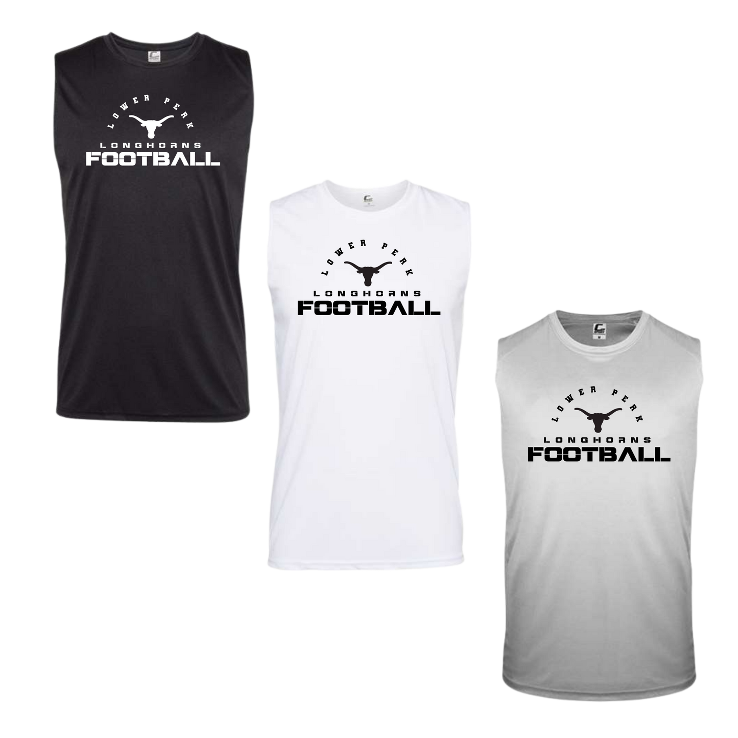 Longhorns Sleeveless Performance Training Tee