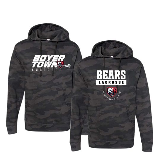 BOLT Unisex Hoodie Black Camo