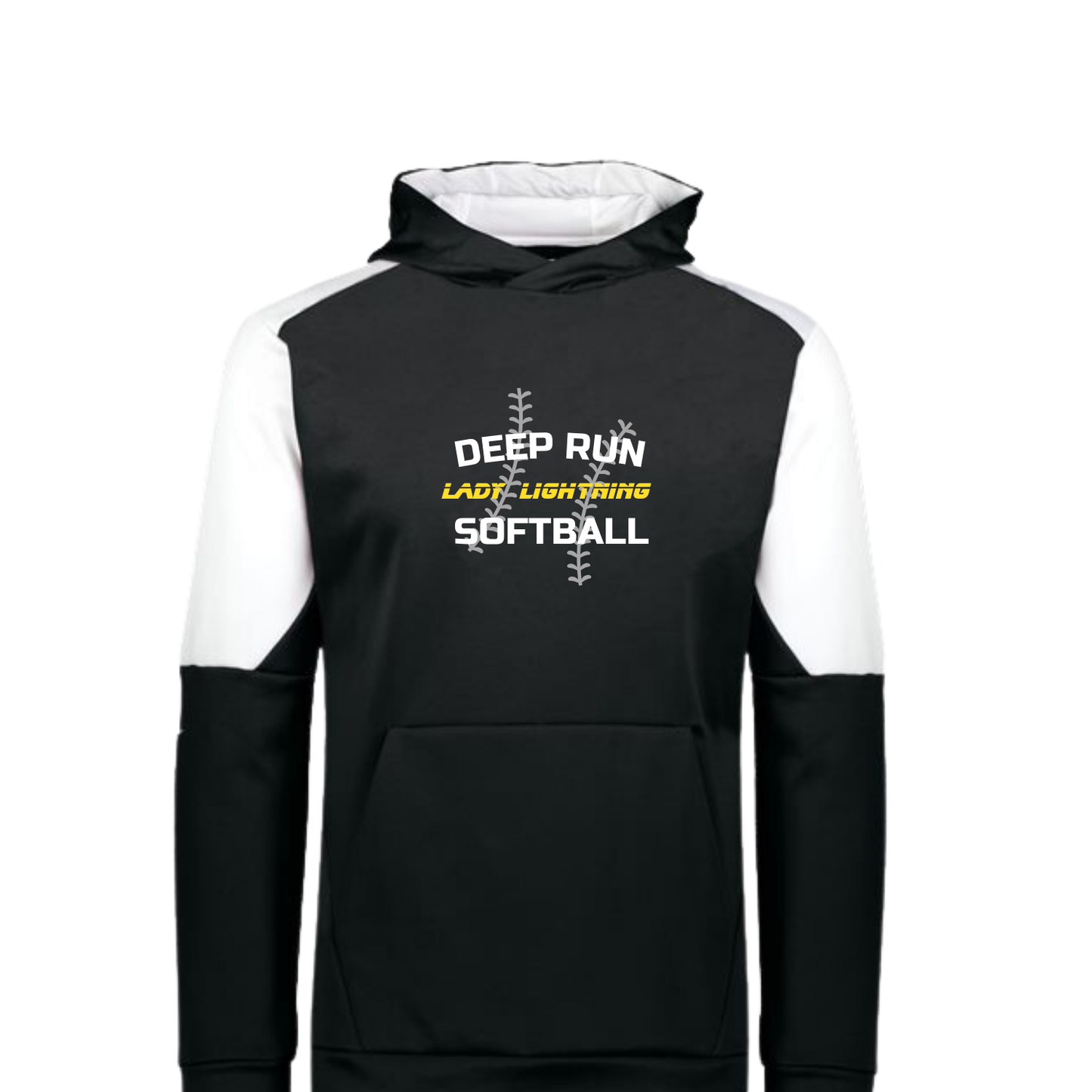 Deep Run Blue Chip Wicking Hoodie Seams Design Youth & Adult