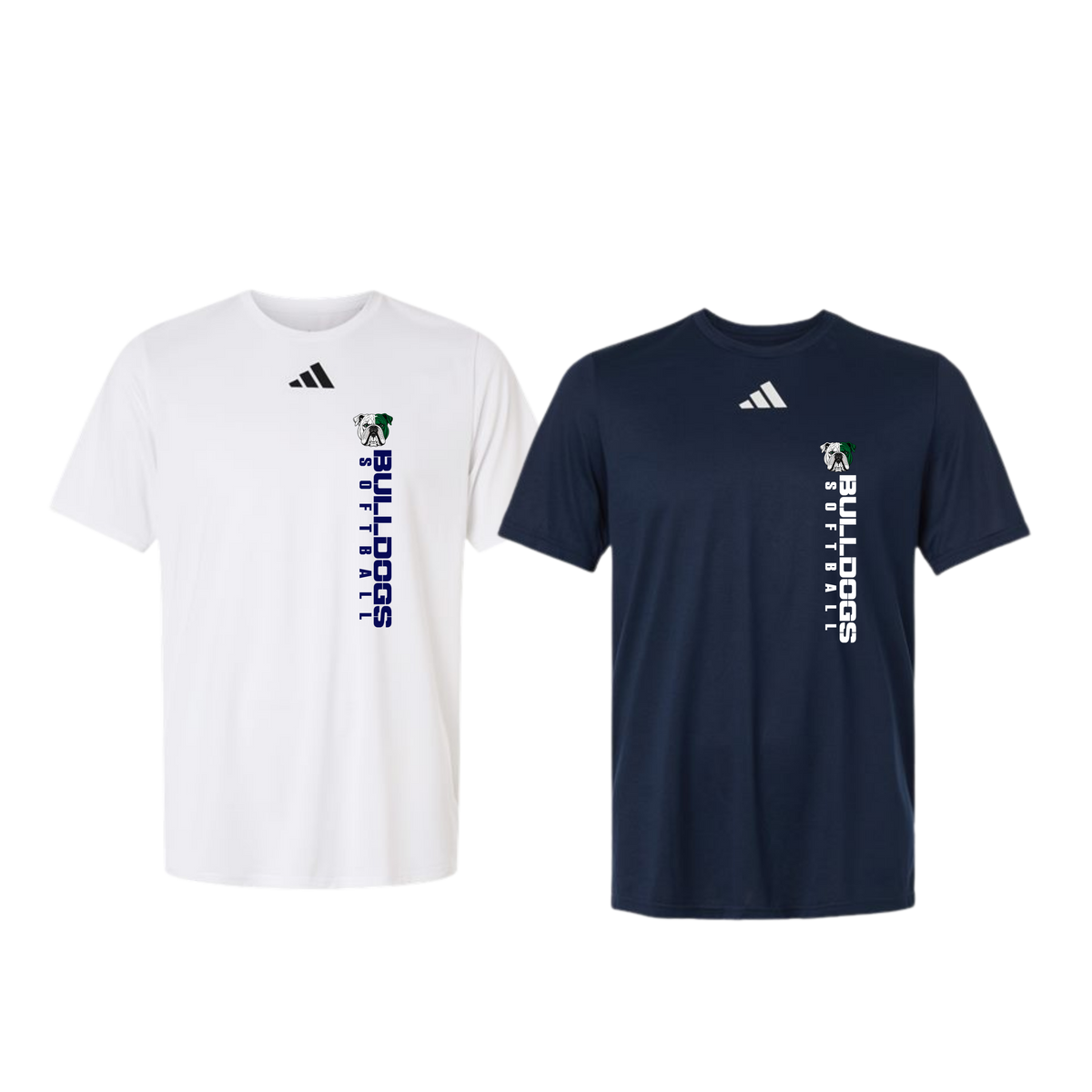 Lady Bulldogs Adidas Performance Tee
