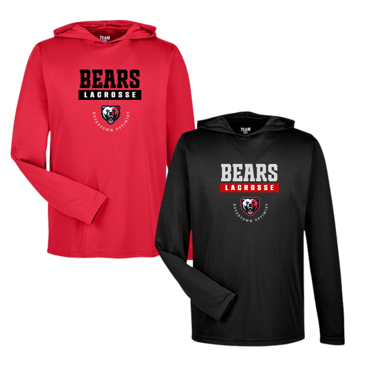 BOLT LS Hooded Performance Tee BEARS