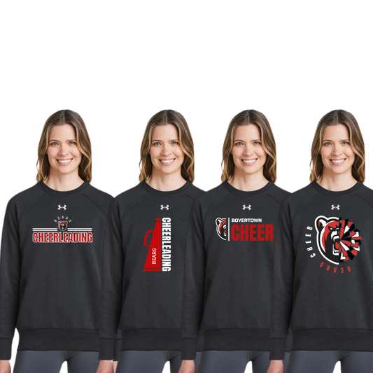 Bears Cheer Under Armor Ladies Crewneck ( 4 Designs )
