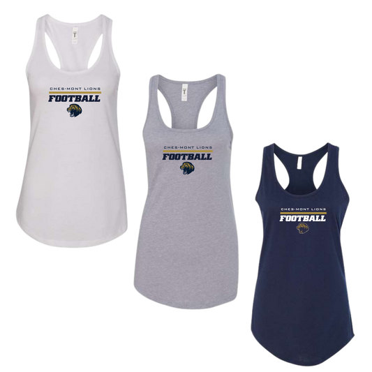 CMC Lions Ladies Racerback Tank - Cover 1