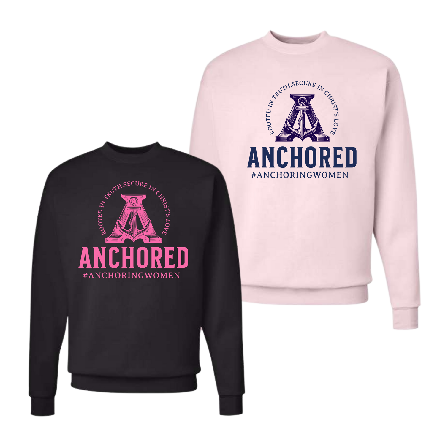 Anchored Arched Crewneck