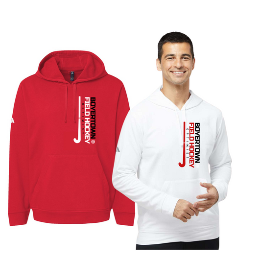 Boyertown Optimist Field Hockey Adidas Brand Hoodie Vertical