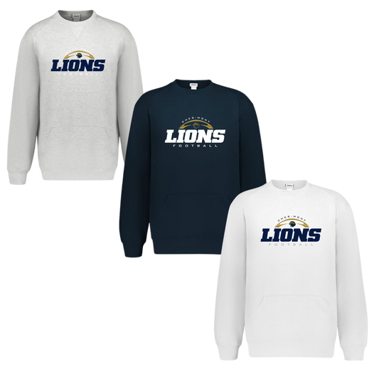 CMC Lions Unisex Crewneck With Front Pockets