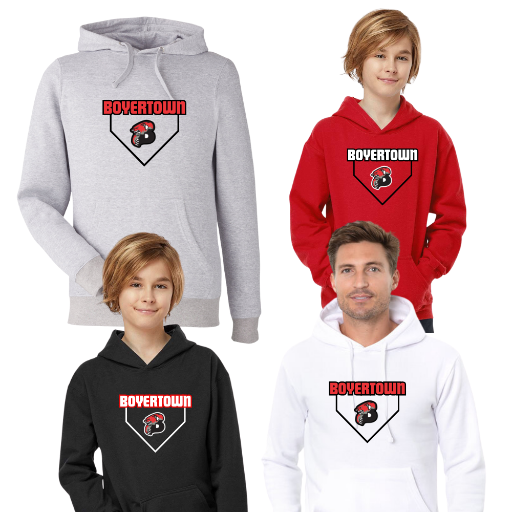 Boyertown Travel Baseball Unisex Hoodie Stretch