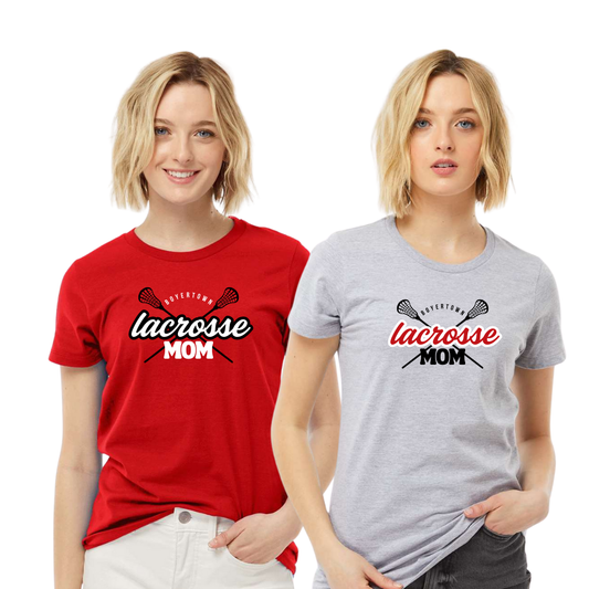 Boyertown LAX Lacrosse MOM Tee Ladies