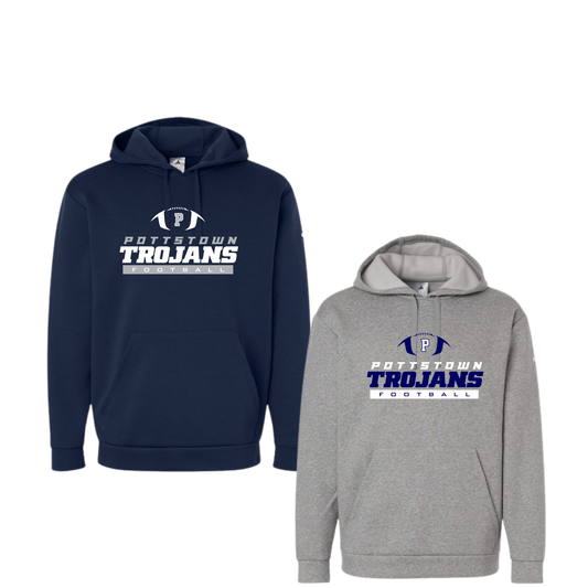 Pottstown Trojans Football Adidas Hoodie - Campus