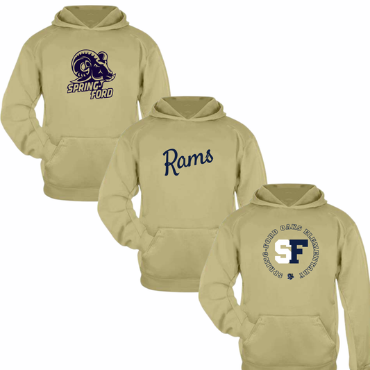 SFO Unisex Athletic Vegas Gold Fleece Hoodie