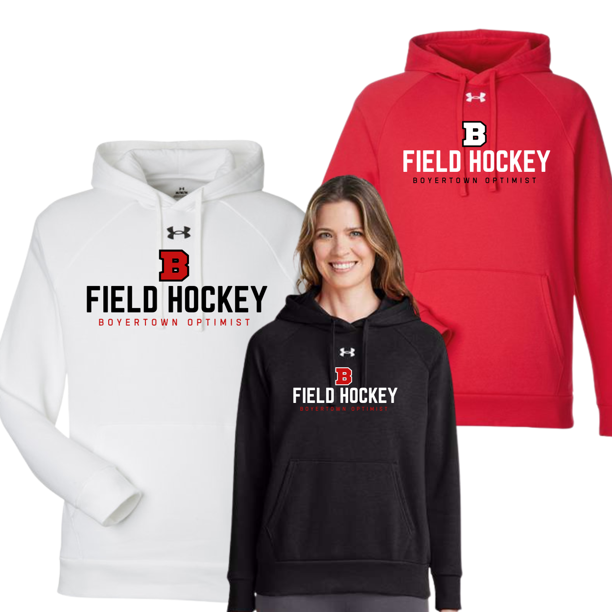 Boyertown Field Hockey Under Armor Fleece Hoodie All State