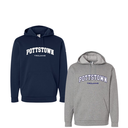 Pottstown Trojans Football Adidas Hoodie - Hometown