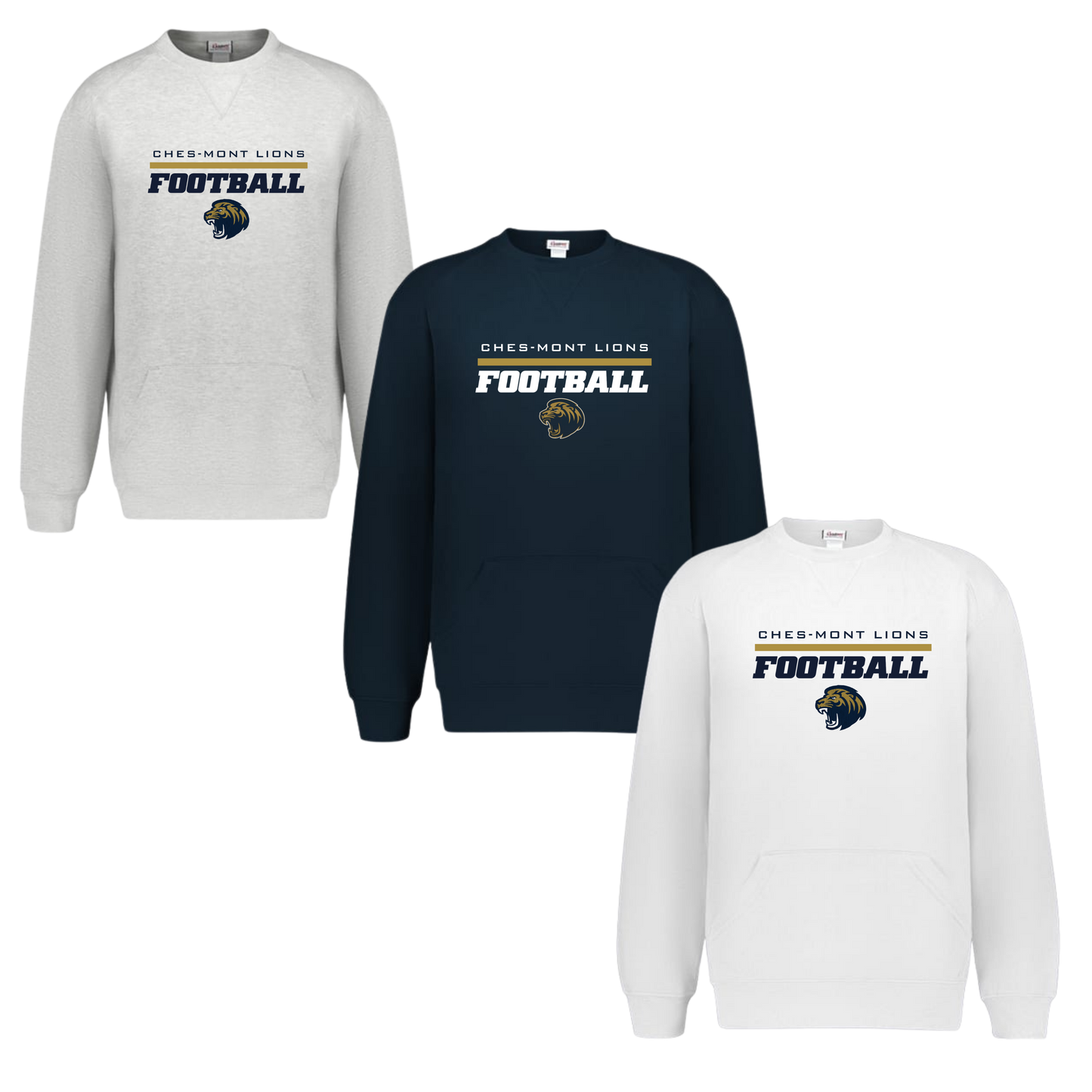 CMC Lions Unisex Crewneck With Front Pockets-Cover 1