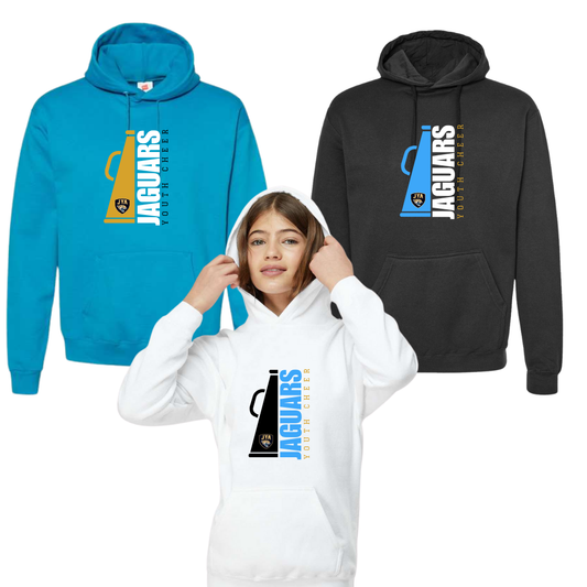 JYA Unisex Hoodie Cheer Megaphone
