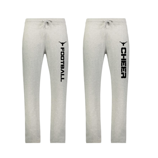 Longhorns  Badger Brand Open Bottom Sweatpants