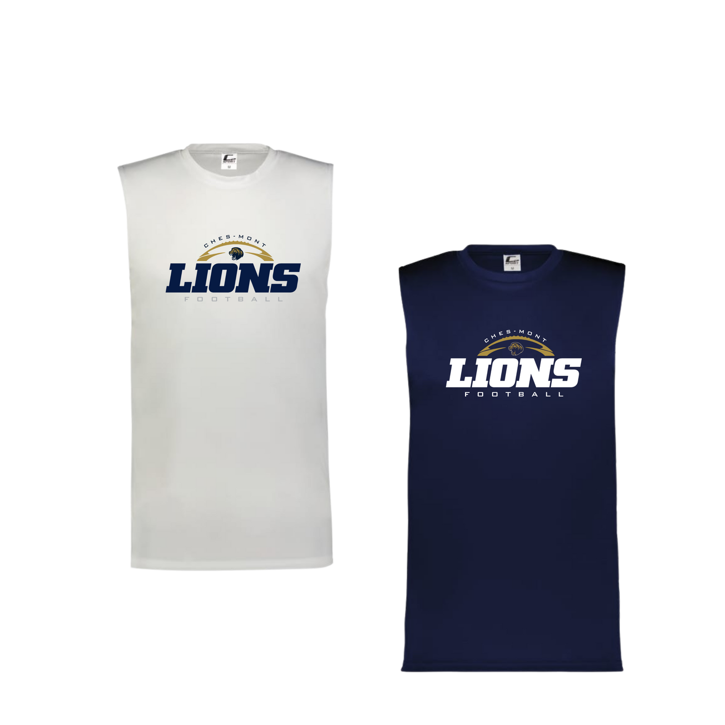 CMC Lions Sleeveless Training Tee - Read