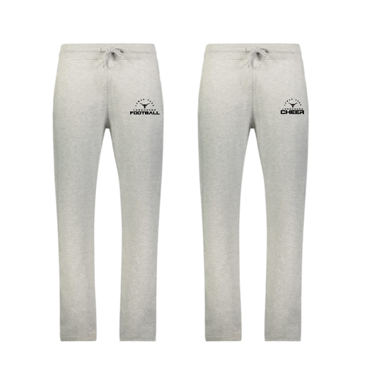 Longhorns  Badger Brand Open Bottom Sweatpants Hip Print