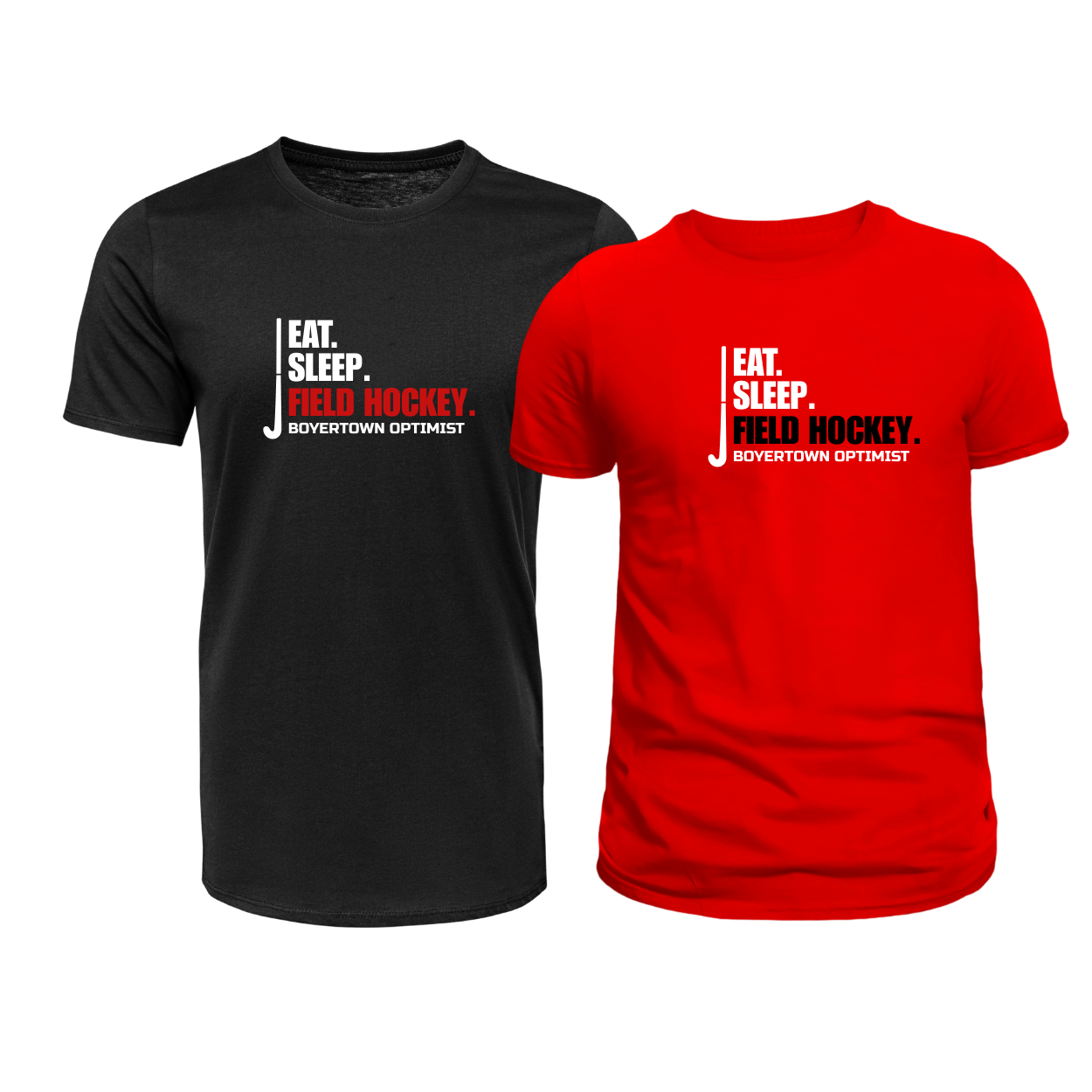 Boyertown Field Hockey Cotton Tee Eat Sleep